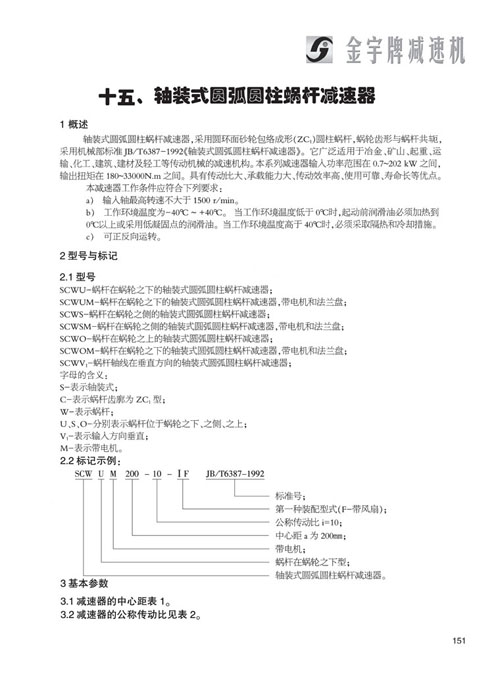 平面二次包絡減速機