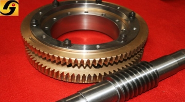 小模數(shù)無間隙雙導(dǎo)程蝸輪蝸桿副