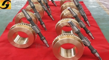 機床回轉(zhuǎn)臺用雙導(dǎo)程蝸輪蝸桿