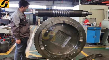 客戶定制大模數中心距A800蝸輪蝸桿副