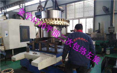 鞍山鋼廠A710左旋3頭蝸輪副