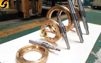 精密雙導(dǎo)程蝸桿副-無間隙變齒厚蝸輪