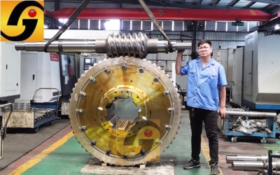 平面二次包絡(luò)蝸輪蝸桿減速機(jī)