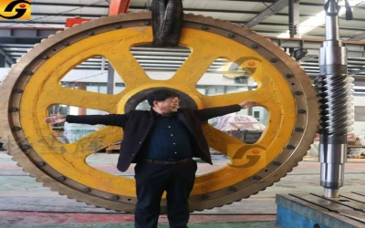 蝸桿蝸輪的畫法