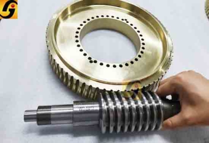 數控第四軸五軸精密蝸輪蝸桿